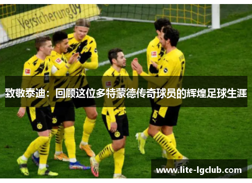 致敬泰迪:回顾这位多特蒙德传奇球员的辉煌足球生涯 致敬泰迪:回顾这位多特蒙德传奇球员的辉煌足球生涯